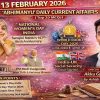 13 February 2026 Current Affairs in Hindi